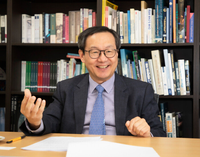 김창모 한국-아랍소사이어티 사무총장. [박해윤 기자]
