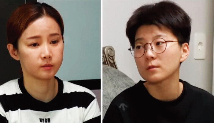 전 펜싱 국가대표 남현희 씨(왼쪽)와 전청조 씨. [채널A]
