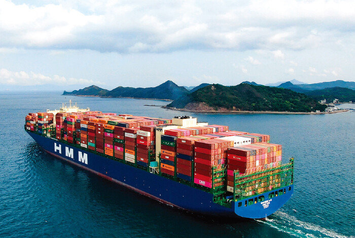 HMM의 컨테이너선. [HMM 제공]