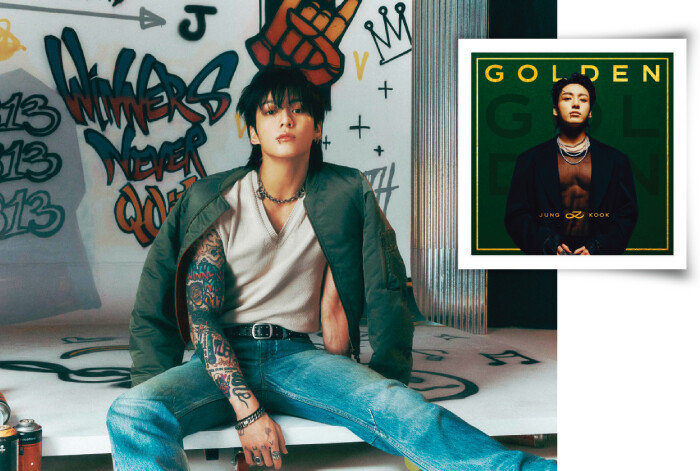 BTS 정국이 11곡이 수록된 첫 정규 솔로 앨범 ‘GOLDEN’을 발표했다. [빅히트뮤직 제공]