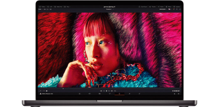 M3 칩셋을 탑재한 애플 맥북 프로. [애플 제공]