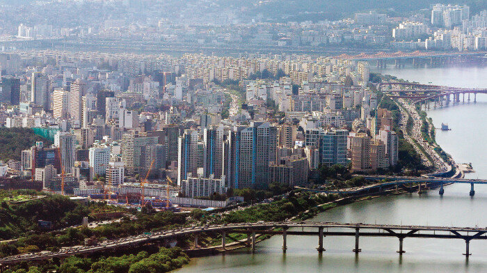 서울 강남구 아파트 단지. [뉴스1]