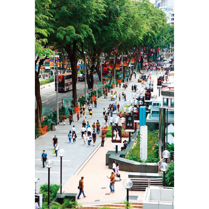 다양한 쇼핑숍이 모여 있는 오차드 로드. [GETTYIMAGES]