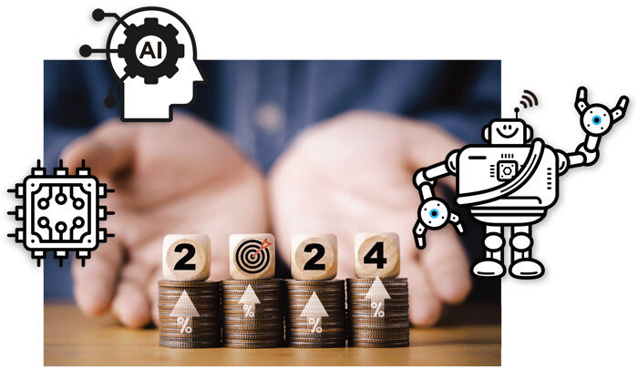 2024년에는 로봇, 인공지능(AI), 반도체가 국내 증시를 주도할 전망이다. [GETTYIMAGES]