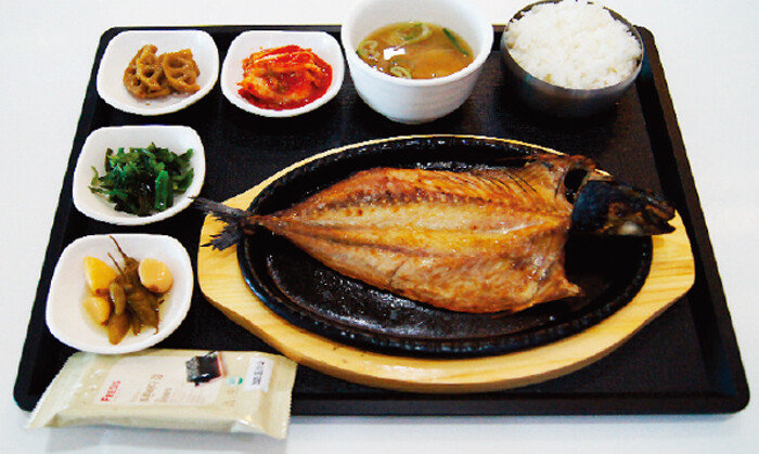안동휴게소 안동간고등어정식. [한국도로공사 제공]