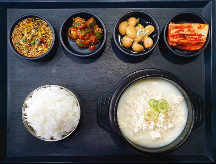 강릉대관령휴게소 몽글순두부. [한국도로공사 제공]