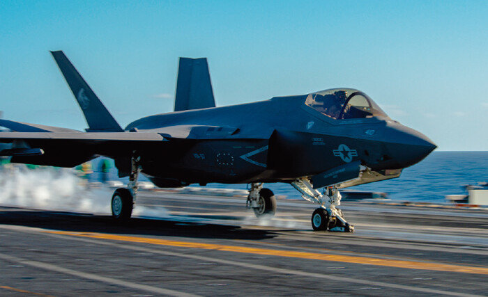 미국 F-35C 전투기. [미 해군 제공]
