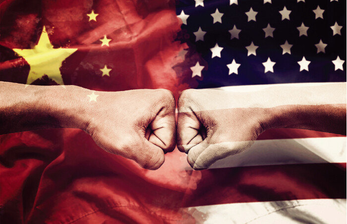 미국과 중국의 전자상거래 전쟁으로 긴장감이 고조되고 있다. [GETTYIMAGES]