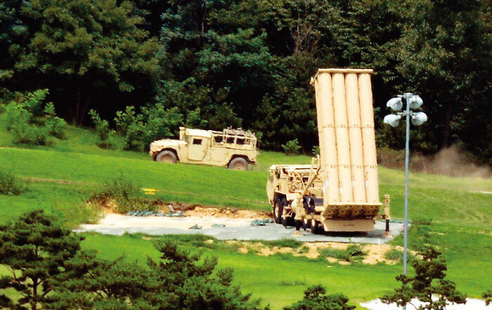 경북 성주군에 배치된 사드(THAAD·고고도미사일방어체계) 기지. [동아DB]