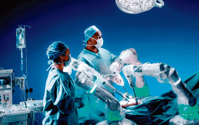 최근 다양한 분야에서 로봇수술을 시행하고 있다.  [CMR서지컬 제공]