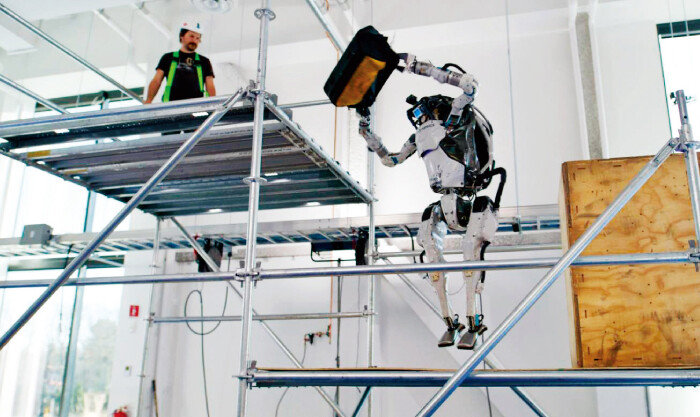 보스턴다이내믹스가 개발한 로봇 ‘아틀라스’. [보스턴다이내믹스 제공]