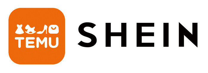 중국 이커머스 테무(왼쪽)와 쉬인 로고. [테무 제공, 쉬인 제공]