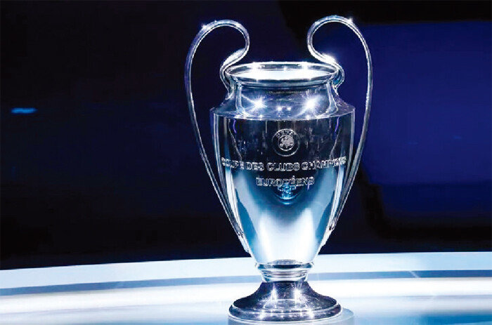 유럽축구연맹(UEFA) 챔피언스리그 우승 트로피 ‘빅이어’. [UEFA 챔피언스리그 홈페이지]
