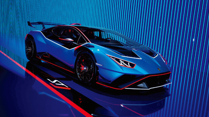 5.2L 자연흡기 V10 엔진이 탑재된 람보르기니 우라칸 STJ. [ 오토모빌리티 제공]