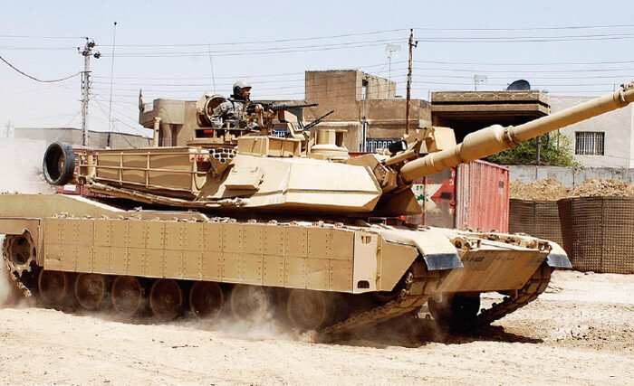 미국 M1A2 전차. [위키피디아]