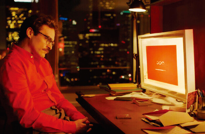 AI와 사랑에 빠지는 내용의 영화 ‘그녀(Her)’. [네이버영화]