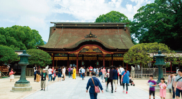 학문의 신을 모시는 ‘다자이후 텐만구’. [다자이후 텐만구 공식 홈페이지]