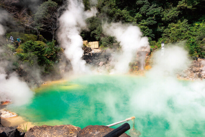 전통 료칸에서 온천을 즐길 수 있는 유후인. [GettyImages]