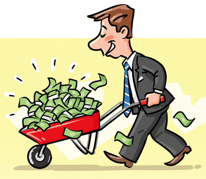 자본주의 사회는 직업 귀천을 따지지 않고 돈만 잘 벌면 인정해준다. [GETTYIMAGES]