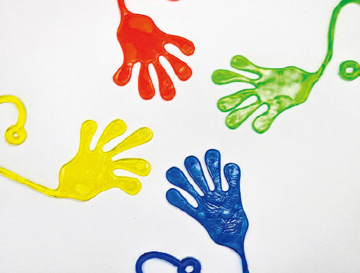 손바닥 찐득이 게임에 사용하는 장난감. [쿠팡 홈페이지 캡처]