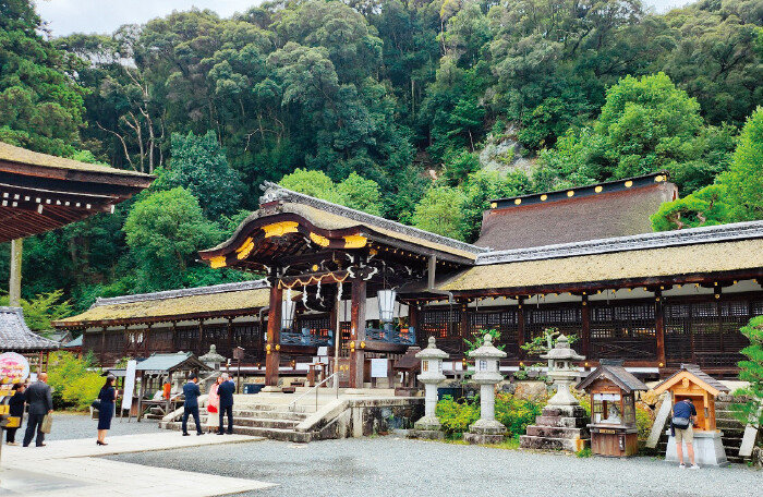 일본 교토 후시미에 정착한 백제인들이 술의 신을 모셔 놓은 ‘마쓰오타이샤 신사’. [명욱 제공]