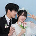 하석진-하니 선남선녀 웨딩드레스 네컷사진…케미 폭발 [DA★]