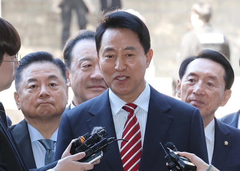 국힘 “오세훈 무죄 사필귀정…與의 ‘법관 옥죄기’ 이겨내”