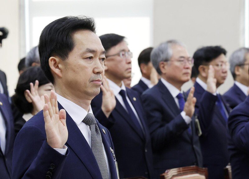 김지용 중수청장 “정치적 중립·공정성 바탕 엄정한 수사권 행사”