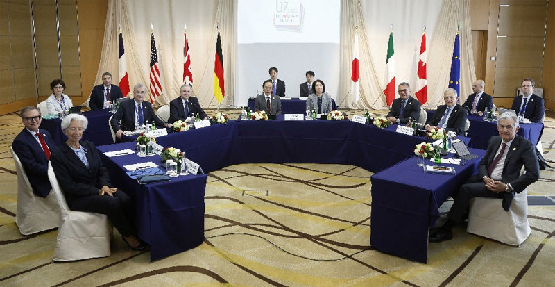 G7领导人推动针对中国的“经济安全声明”