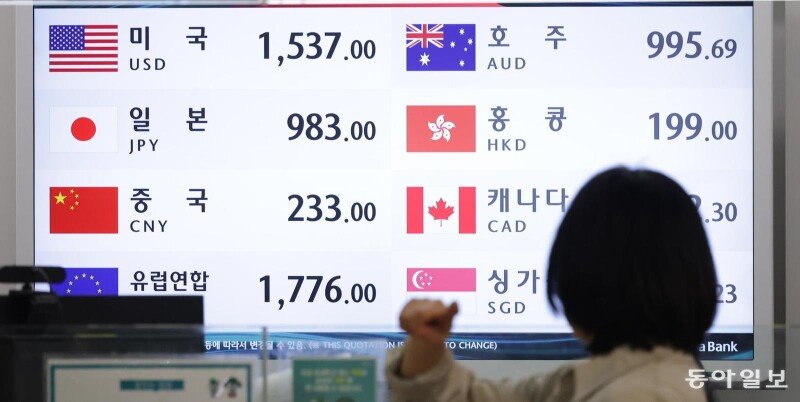 美유학 아들에 “군대 가면 안될까”… 버거운 ‘환율 1500원’