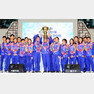 14년 만에 세계혼합단체선수권 우승하고 귀국한 한국 배드민턴 대표팀.