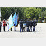 6.25 전쟁당시 사망한것으로 보이는 유엔군 유해 송환식이 22일 오전 용산 연합사 연병장에서 열렸다.