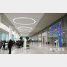 18일 인천국제공항 제2여객터미널이 공식 개장하고 업무에 들어갔다. 제2여객터미널 1층 도착층.