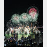 27일 오후 부산 광안리해수욕장 일대에서 열린 ‘제14회 부산불꽃축제’에서 불꽃이 가을 밤바다를 화려하게 수놓고 있다. 2018.10.27/뉴스1 © News1