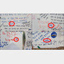 서울 용산구 숙명여대 명신관 앞에 게시된 페미니즘 대자보에 성적 욕설이 적혀 있다.(독자 제공) 2018.11.29/뉴스1 © News1