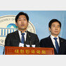무소속 이용호 의원(오른쪽)과 손금주 의원. 뉴스1 © News1