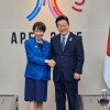 South Korea, Japan leaders begin diplomacy in Nara