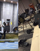 “바퀴벌레 숙소에 남녀 혼숙, APEC 투입 경찰들 분노”