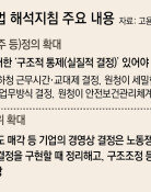 합병과정 구조조정 동반되면 파업 가능… 재계 “지침이 더 모호”