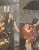 배우 얼굴 가린다고…아기 폭우 맞히며 촬영, ‘학대’ 논란