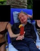 스티븐 호킹, 엡스타인 파티서 양옆에 비키니女…유족 “간병인들”