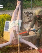레바논서 예수상 부순 이스라엘군…“병사의 돌출 행동” 해명