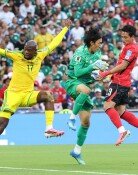 손흥민 빼고 오현규 원톱…홍명보, 남아공전 ‘승부수’
