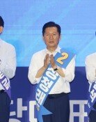 김민석, 마지막 서울·경기서 0.38%p차 승…누적 8.4%p 앞섰다