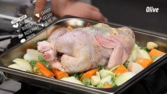 로스트 치킨의 닭과 채소 손질 & 만들기