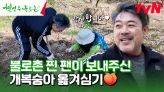 잔꾀 부릴 생각하지 마ㅋㅋㅋ 애청자께서 보내주신 '개복숭아' 옮겨심기 #유료광고포함 | tvN 240504 방송