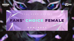 [#2025MAMA] Nominees | FANS' CHOICE FEMALE | Mnet 251016 방송