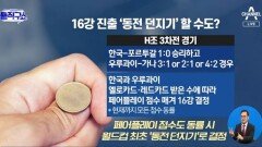 韓 월드컵 16강 ‘동전던지기’로 결정될 수도?
