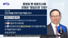 홍영표 뺀 여론조사, 친명 후보는 “영입인재” 지칭?