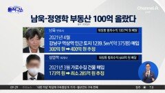 남욱·정영학 부동산 100억 올랐다 